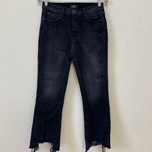7 For All Mankind Dark Ankle Jeans